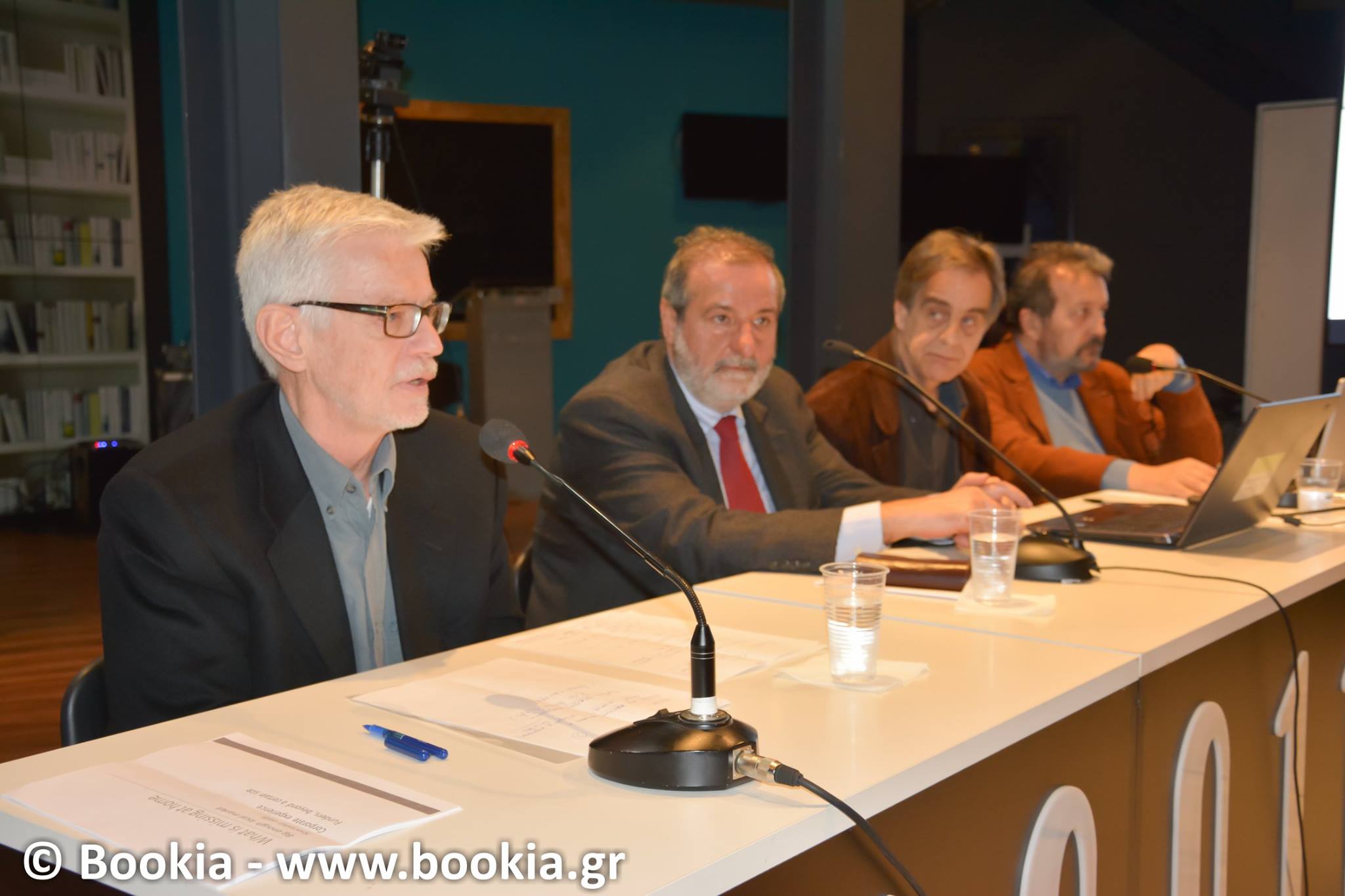 Live Streaming παρουσίασης βιβλίου μέσω Internet