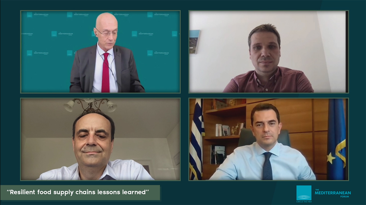 Live Streaming συζήτησης Circle the Med