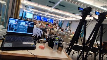 Live book presentation