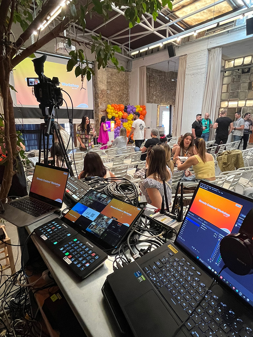 Live Streaming tou Workshop gia synergates tis Skroutz – Dimiourgia periechomenou kai psifiaki empnefsi